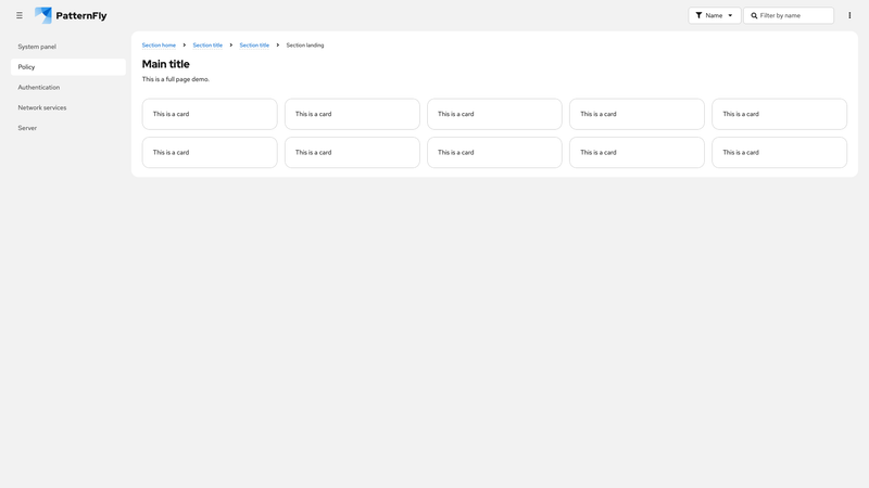 With toolbar, filters screenshot