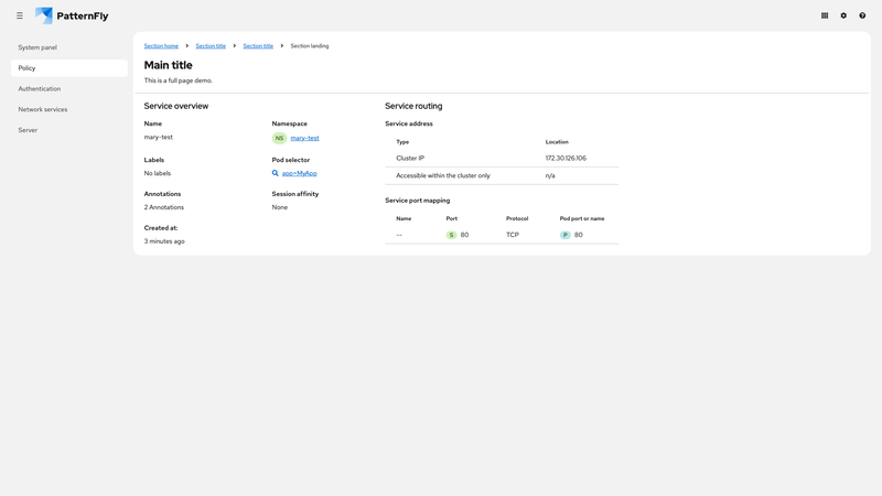 Complex content screenshot