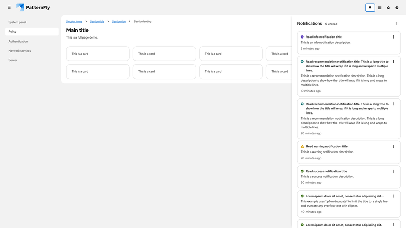 Expanded read screenshot