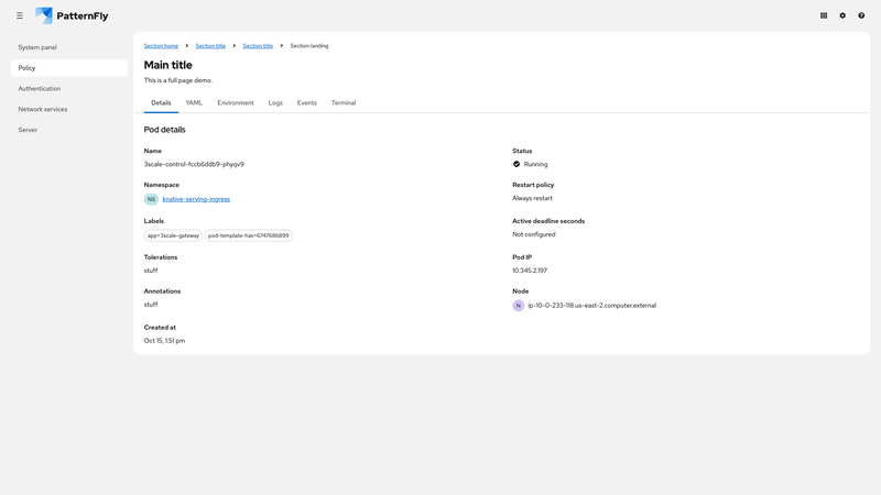 Open tabs screenshot