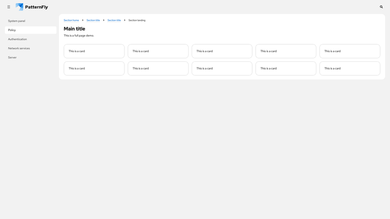 With expandable search, collapsed screenshot