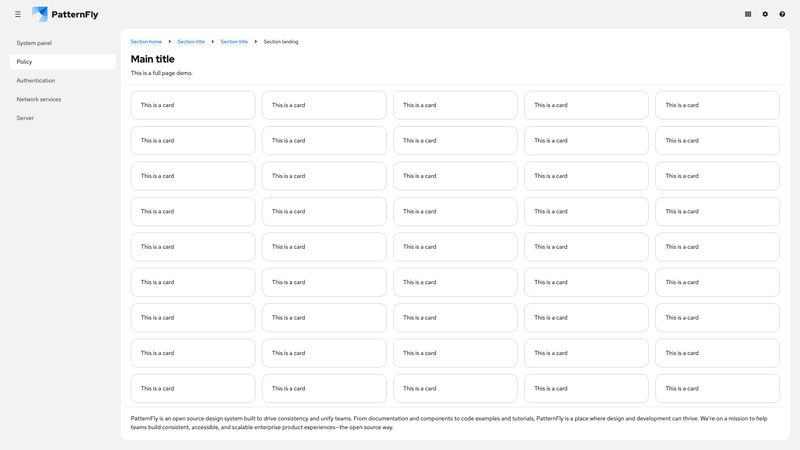 Overflow scroll screenshot